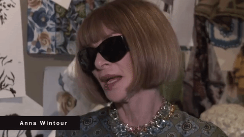 El bob y los lentes obscuros de Anna Wintour el sello de la