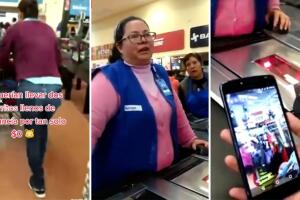 Pareja ve ropa con etiquetas en “ceros” e intenta llevársela gratis