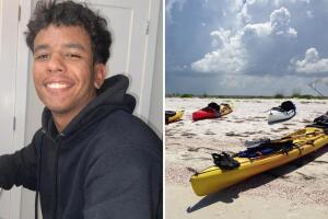 Dos kayakistas fueron rescatados con vida; una joven fue hospitalizada por hipotermia y agotamiento.