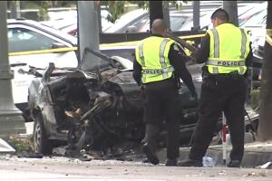 Accidente mortal en Hollywood