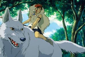 Escena de Princesa Mononoke