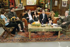 Cast of "Friends" on the "Tonight Show with Jay Leno"