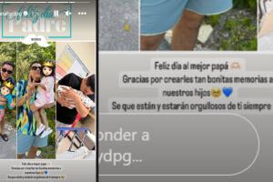 Daisy Anahy también dedicó un emotivo mensaje para Eduin Caz con motivo del Día del Padre. 