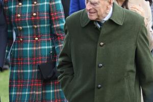 Members Of The Royal Family Attend St Mary Magdalene Church In Sandringham