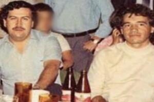 Carlos Lehder junto a Pablo Escobar Gaviria.