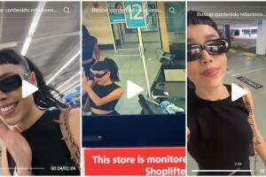 Danna Paola va a la tienda Ross en Los Ángeles