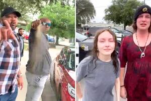 presuntos agentes ICE voluntarios organización migrantes san antonio texas