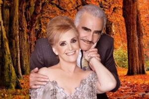 Vicente Fernández y Cuquita más de 50 años de amor.