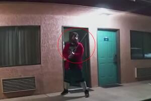 Joven pierde la vida a manos de un oficial después de atacarlo con espada