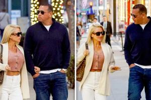 Jennifer López y Ben Affleck: cachan a A-Rod de compras y de la mano de una nueva mujer rubia