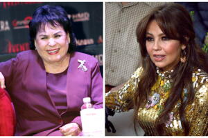 Thalía y Carmen Salinas