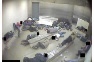 Celdas de la Patrulla Fronteriza donde son detenidos los inmigrantes que cruzan la frontera