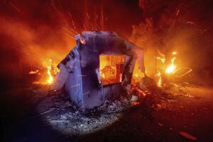 APTOPIX California Wildfires