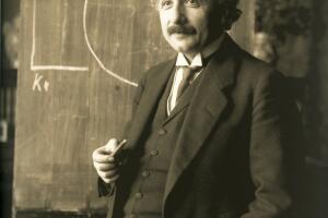Imagen de Albert Einstein en 1921