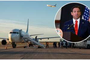 DeSantis propuesta Florida transporte indocumentados fuera EEUU