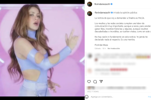 Florinda Meza comunicado Shakira