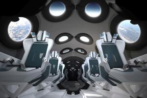 US Virgin Galactic Cabin