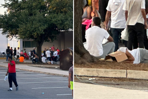 inmigrantes albergue San Antonio Texas