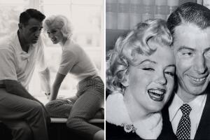 Blonde Marilyn Monroe y Joe DiMaggio.jpg
