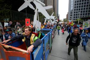 Climate Marches Take Place Across Country