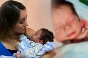 Sherlyn y su hijo André