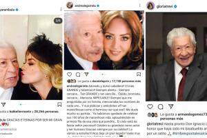Famosos reaccionan a la muerte de Ignacio López Tarso