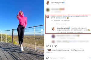 Alejandra Espinoza recibe burla