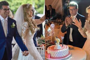 La tercera boda de Ana Patricia Rojo se llevó a cabo en el marco del festejo de su cumpleaños 50.