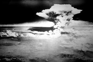 Mushroom Cloud Over Hiroshima