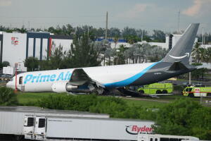 Amazon Plane Overruns Runway