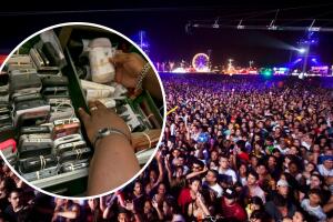 En el EDC Orlando, el robo de teléfonos se ha vuelto común; en la edición pasada se reportó el arresto de un hombre que sustrajo más de 30 celulares en el evento.