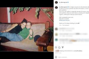 Rebecca Jones y su hijo