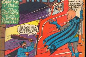 Batman primitivo vs Superman super inteligente