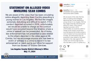 Los Angeles County District Attorney’s Office Sean Combs