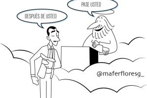 Exalumnos del 'profesor Jirafales' le riden homenaje