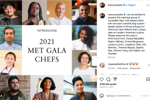 Chefs Met Gala