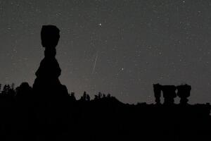 The Annual Perseid Meteor Shower From Bryce Canyon National Park