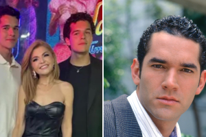 Los hijos de Eduardo Santamarina son iguales a él