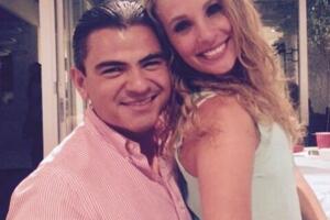 Jessica Coch y su novio