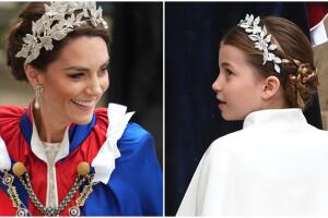 Los tocados de Kate Middleton y la princesa Charlotte