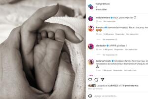 Nace bebé de Maity Interiano