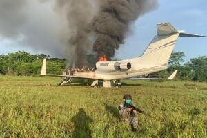 Avión narcotráfico Guatemala