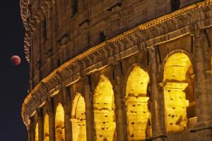 APTOPIX Italy Lunar Eclipse