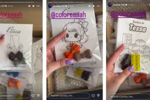 Regalos que darán en el bautizo de Tessa