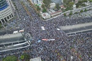 TOPSHOT-ISRAEL-POLITICS-PROTEST