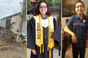 Blanca Alfredo Leslie Pescador familia homicidio incendio San Antonio Texas