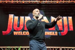 ENTERTAINMENT WEEKLY Presents Dwayne "The Rock" Johnson at Stan Lee's Los Angeles Comic-Con on Saturda,, October 28, 2017