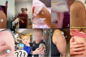 Reto del imán en el brazo vacuna TikTok