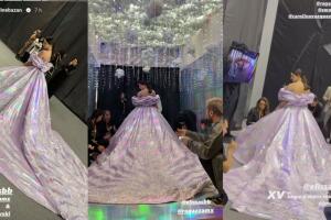 Hija de Gabriel Soto y Geraldine Bazán sorprende al aparecer con vestido de XV años 