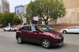 Manifestación Otay Mesa ICE